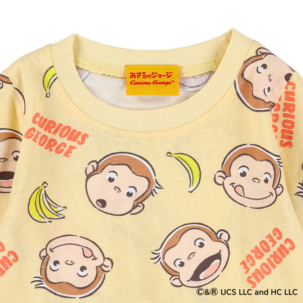 🇯🇵預訂 日本直送🇯🇵好奇的喬治滿印純棉短袖T恤