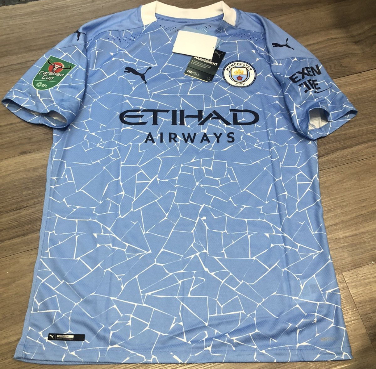 Manchester City 20/21 player issue home shirt #10 Kun Aguero (Bnwt)