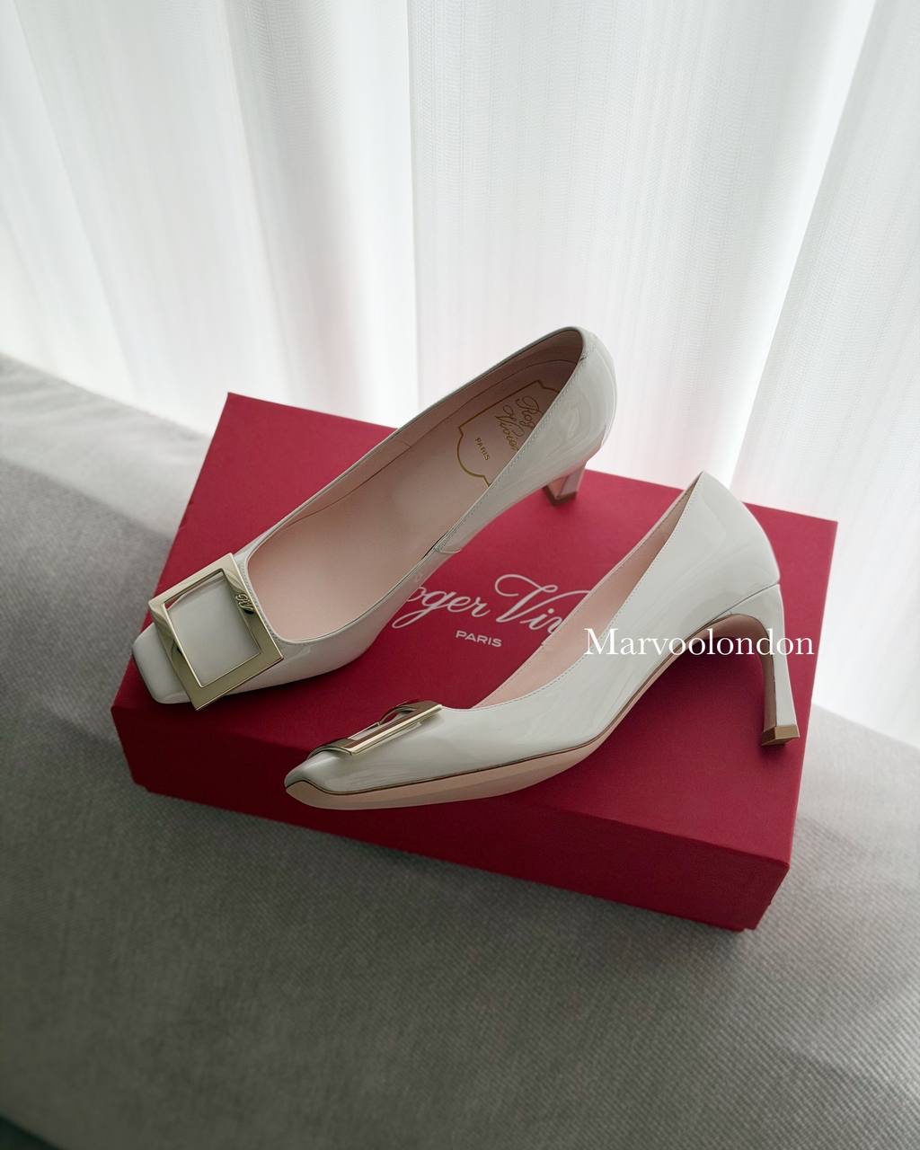 限時特價✨訂貨🍒RV Trompette 7cm  🔖最後36 37 38.5 39 Color : Ice Gray