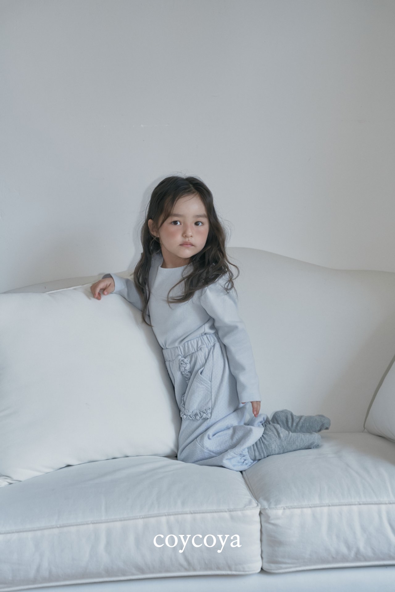 🌸預訂 韓國直送🌸🇰🇷COYCOYA兩色優雅褶皺長袖上衣