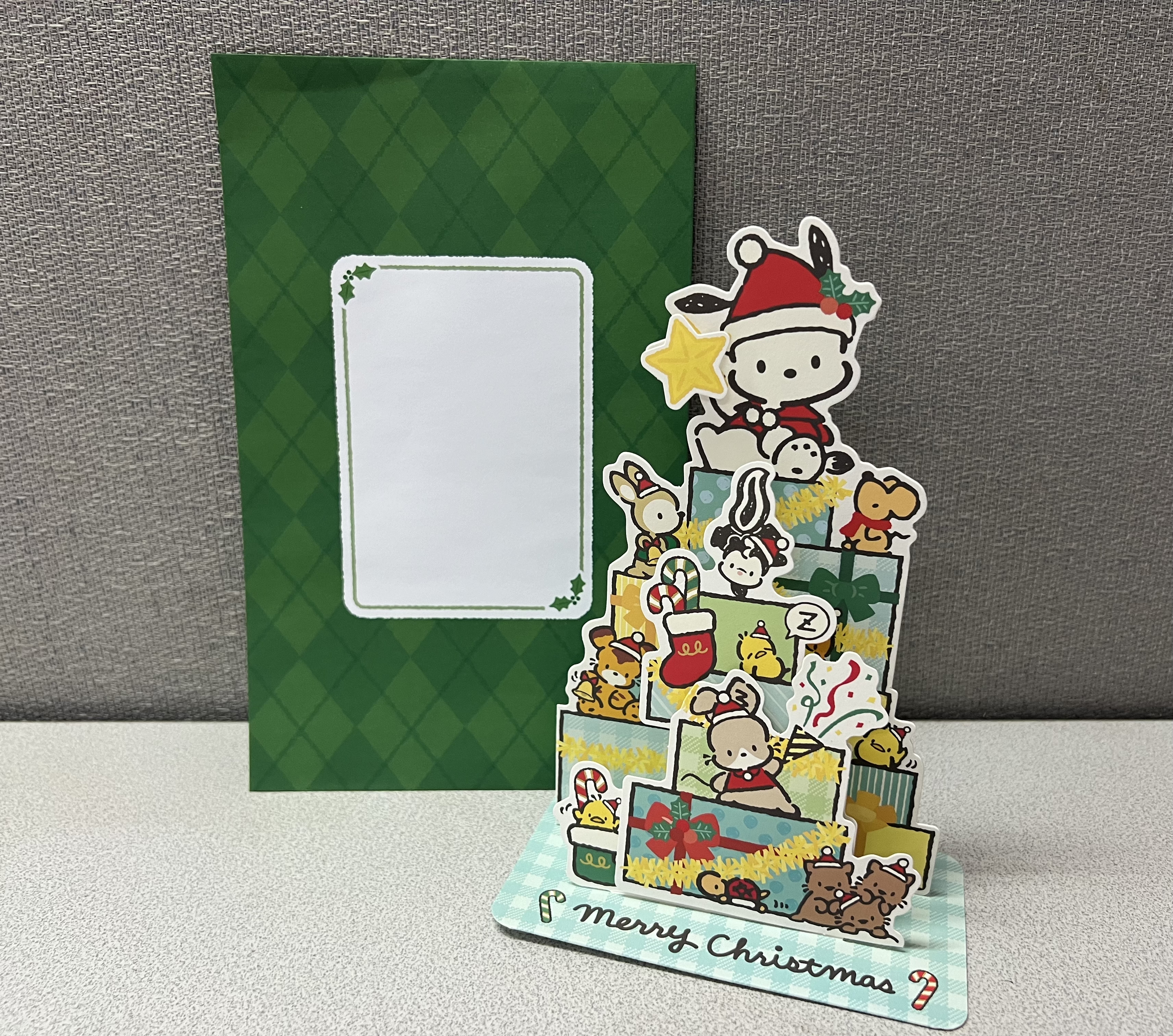 🎌日本直送🎌Sanrio 立體造型聖誕咭