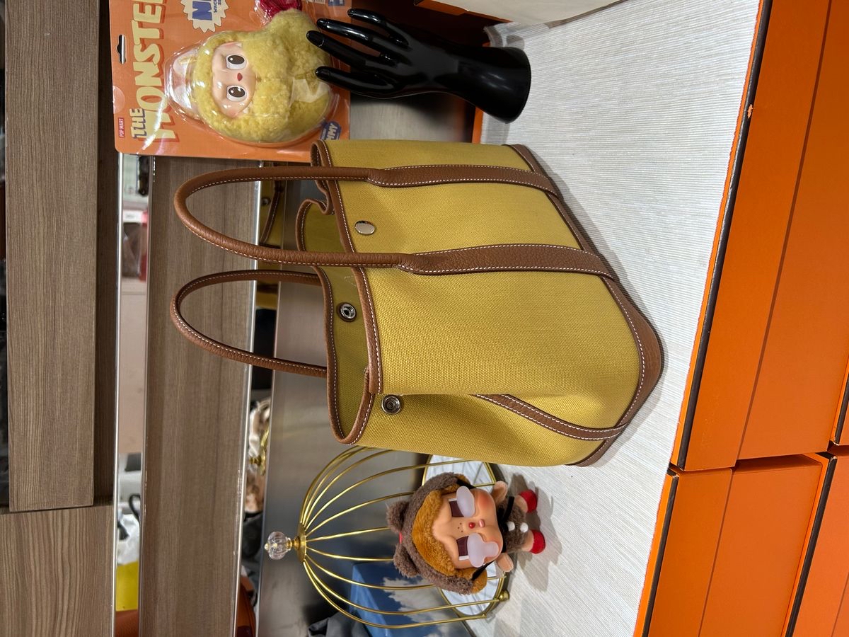 Hermes garden party 30,Ginger/GOLD,STAMP Z 100%Authentic,Brand New✅dust bag✅box 