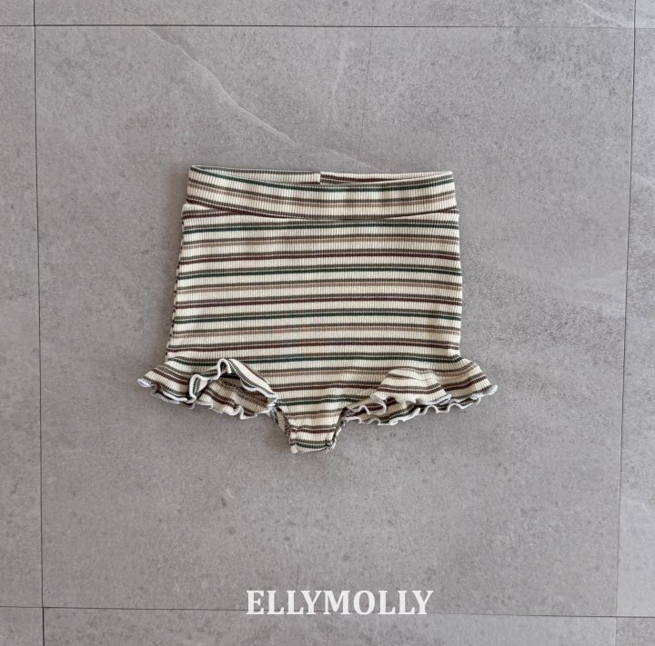 Ellymolly | Stripe pants (Green size 7(100-110)