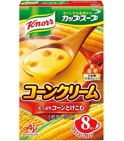 日本直送 Knorr 家樂牌濃厚粟米濃湯 30包入/8袋入