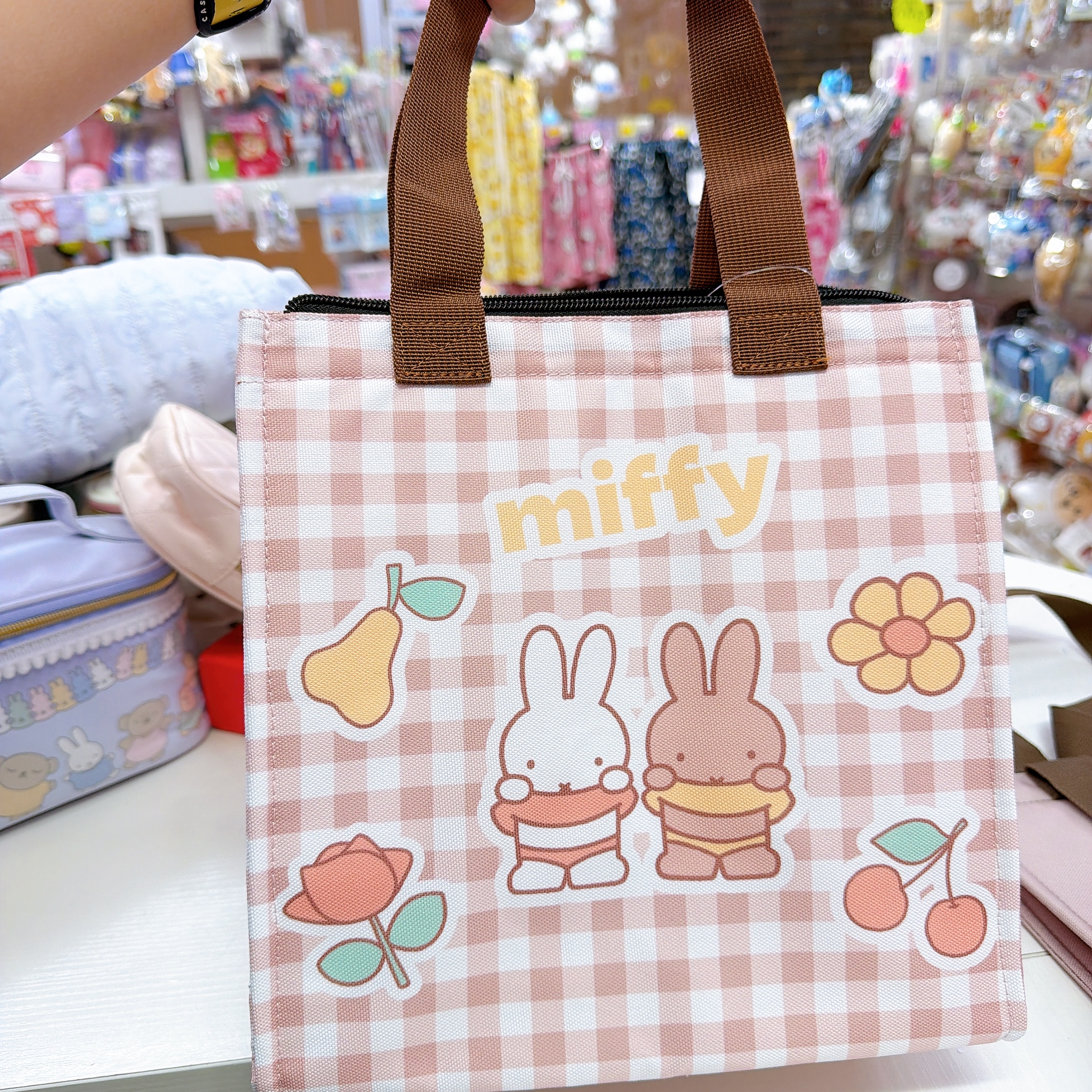 日本直送 Miffy 新款保温袋/化妝袋