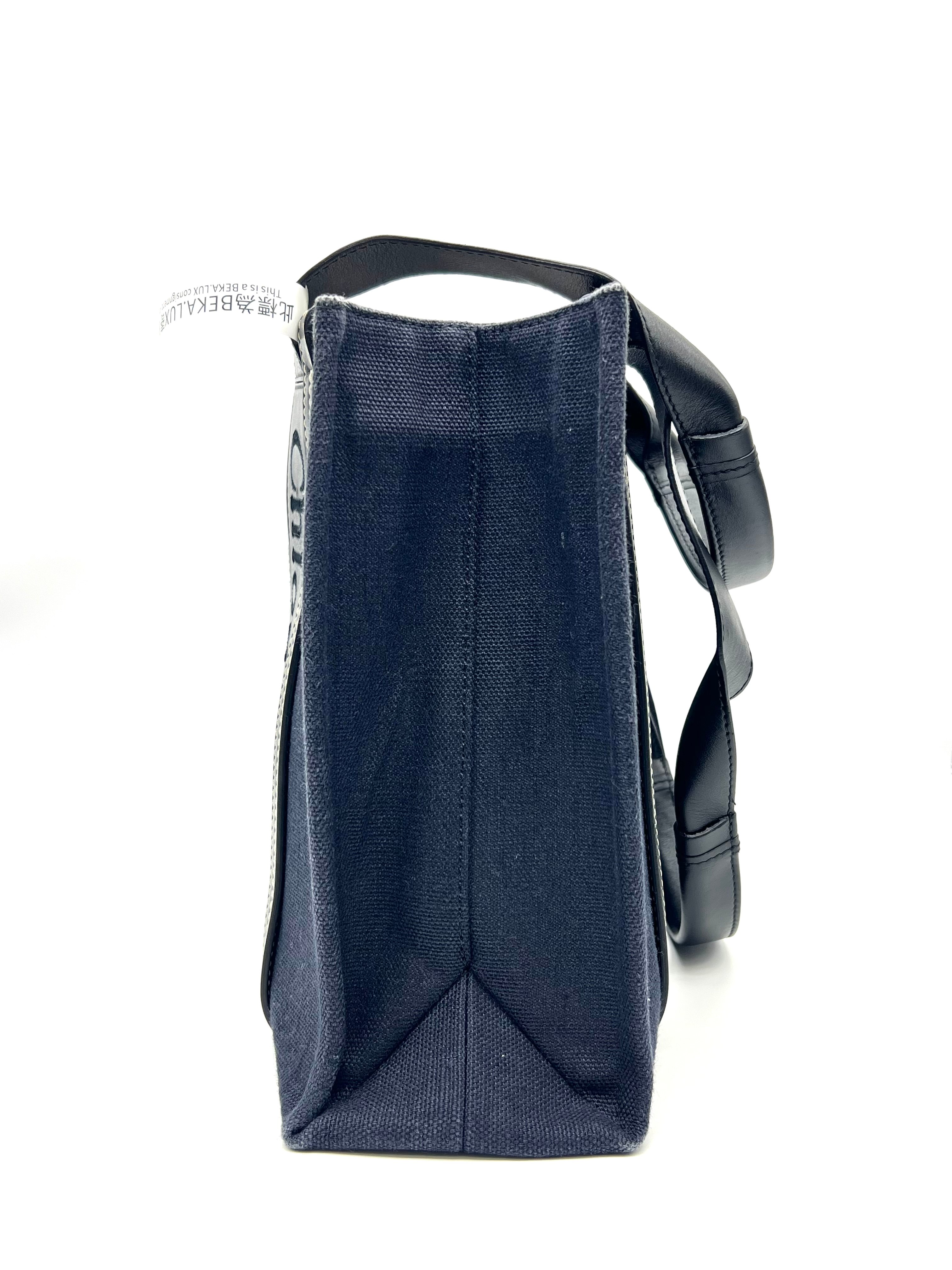 Pre-Owned Chloé Woody Medium Denim Tote Bag / Product Code: 26041105