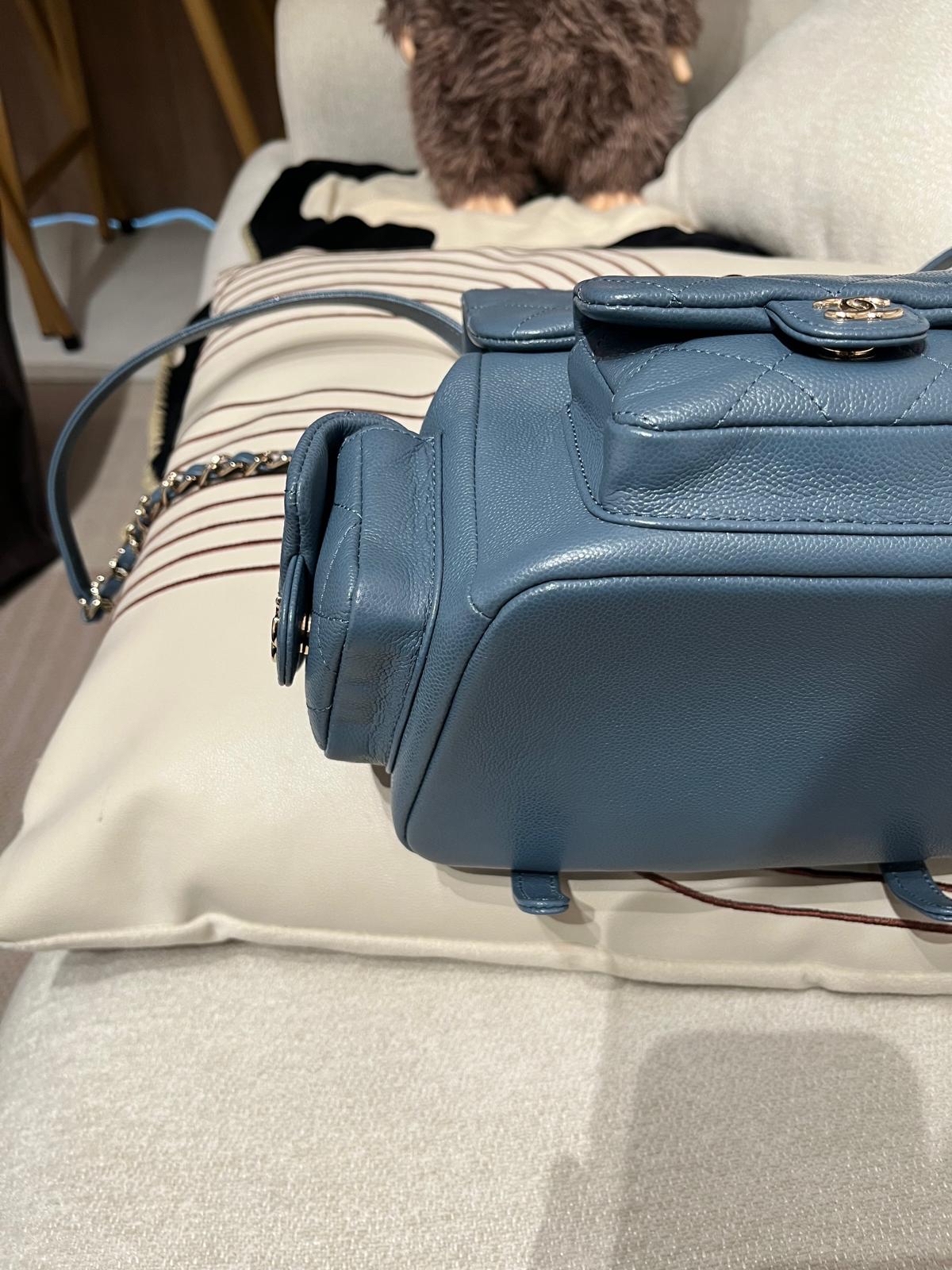 Chanel duma backpack 荔枝牛皮 100%Authentic,98%new ✅收據✅晶片✅塵袋✅盒 