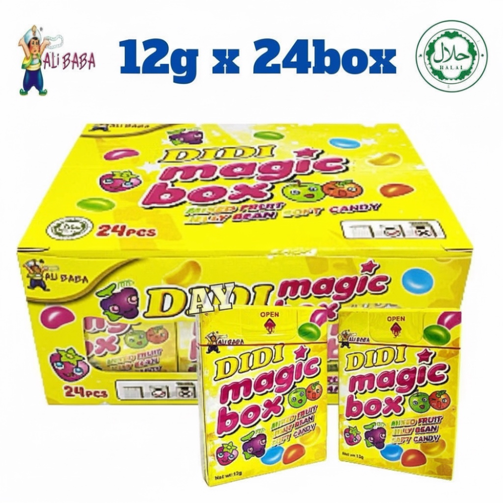 24pcs  Didi Magic Box Jelly Bean candy (halal)