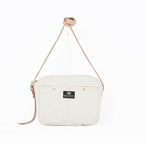 [現貨] [日本製] BAGNNOUN POCHETTE Q/C (White)