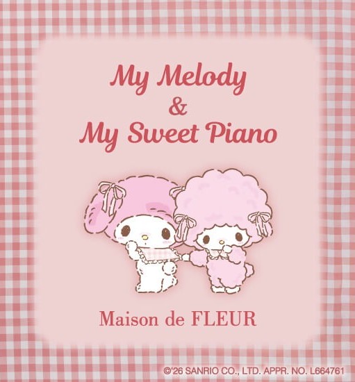 🎀【預訂】 Maison de FLEUR × My Melody 2Way Bag 