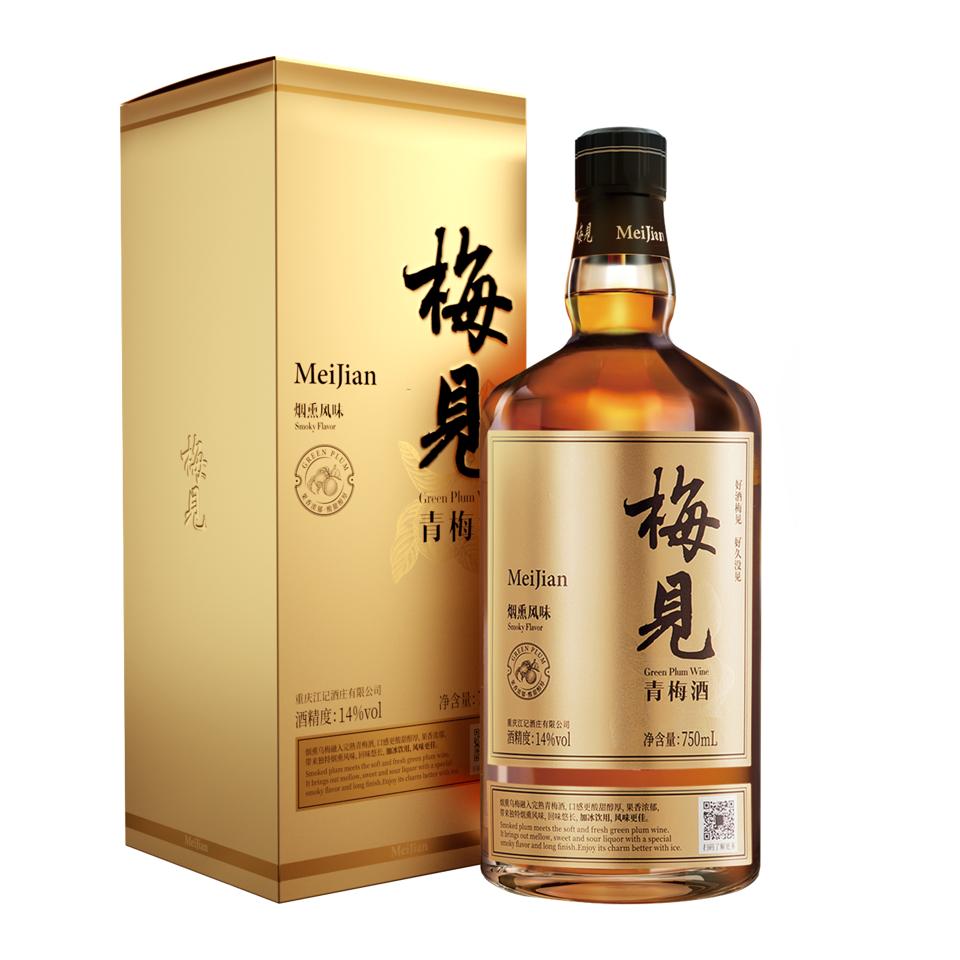 梅見青梅酒(煙燻味) 14% 750ml • MejJian Green Plum Wine (Smoky 