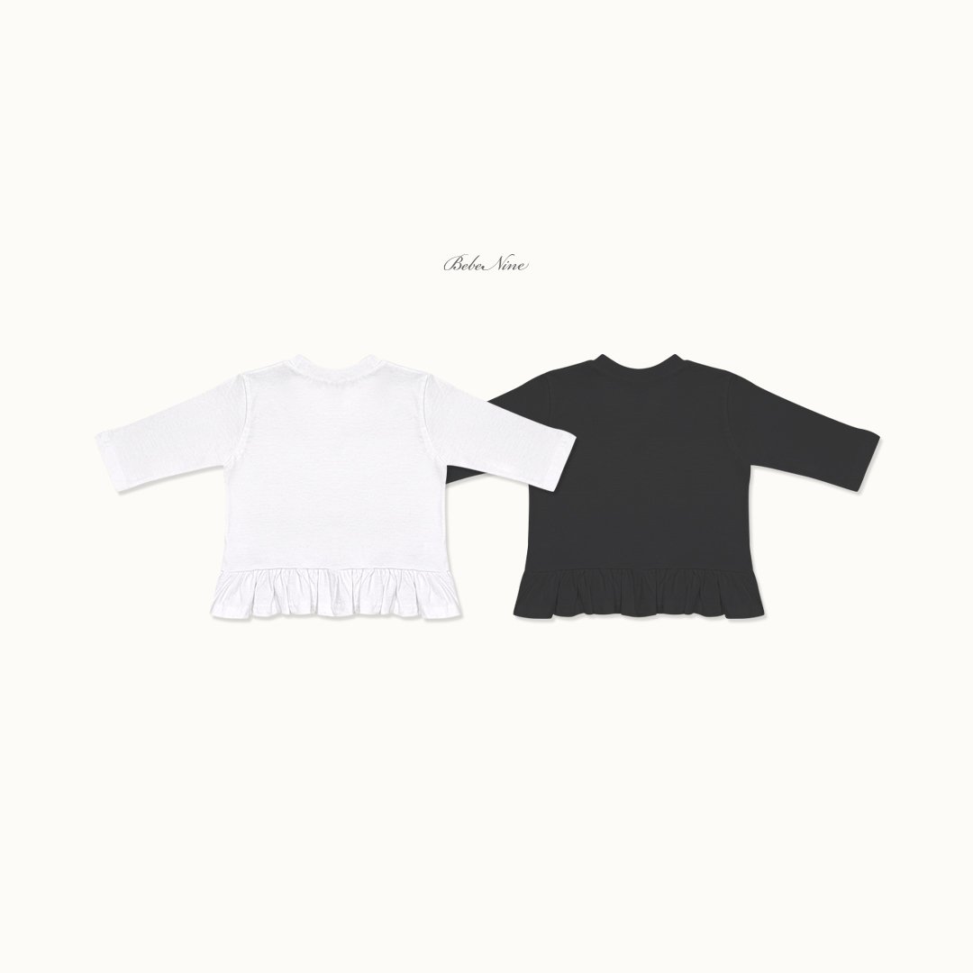 Bebenine Basic Ruffle Tee
