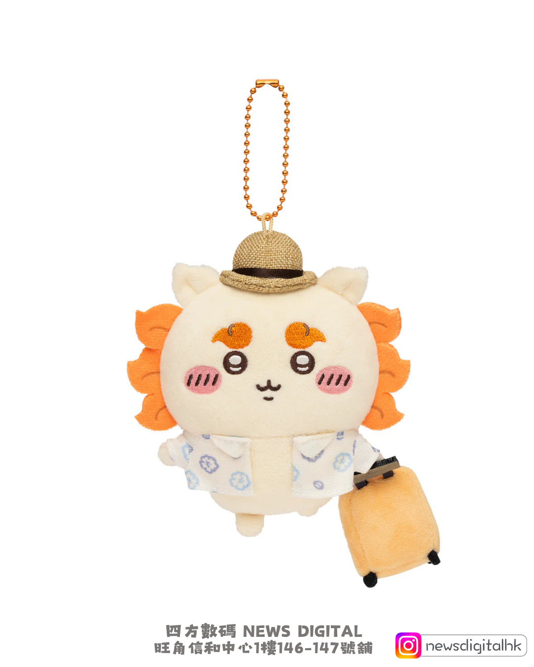 [預訂-2月尾到貨]🇯🇵Chiikawa 風獅爺的土產店系列 出遊掛飾 / 三味線公仔