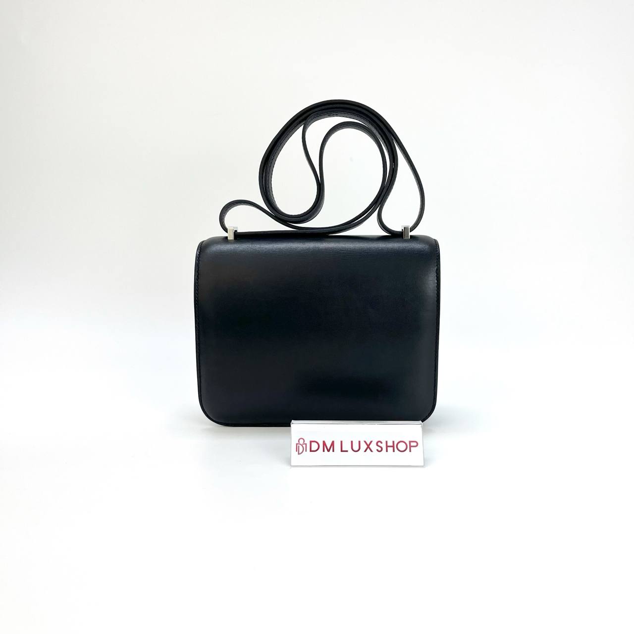 Hermes Mini Constance Black PHW (Stamp A)