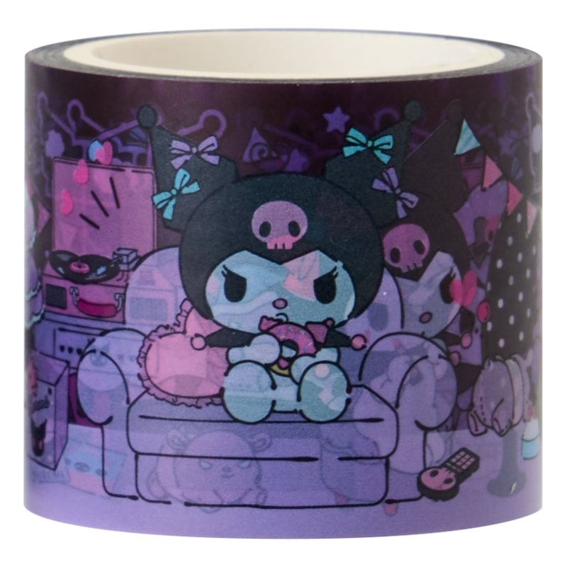 現貨｜【一套兩卷】Sanrio Kuromi 日版 透明膠帶 Film Tape (58598-0)
