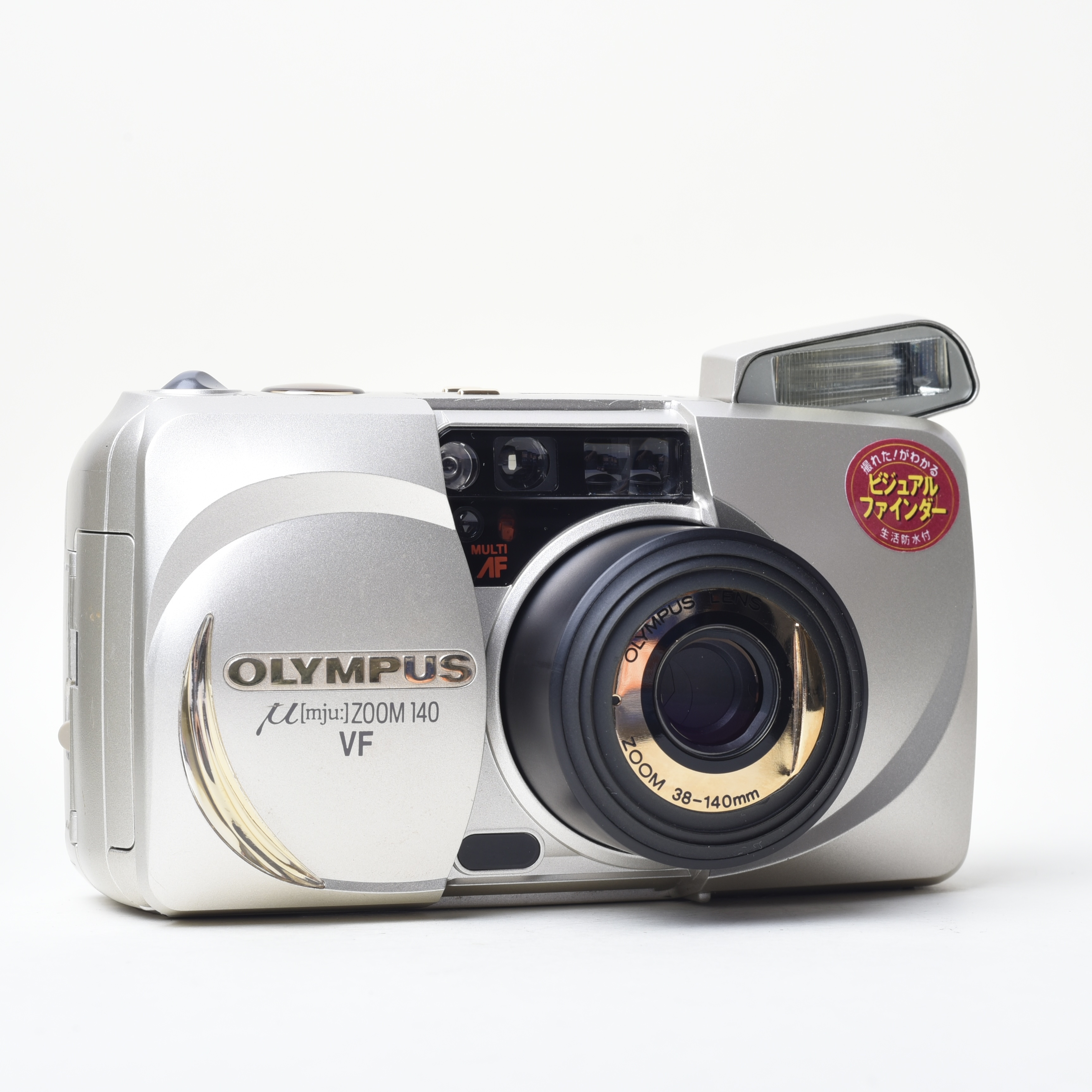 Olympus mju zoom 140 VF 菲林相機連原裝皮套