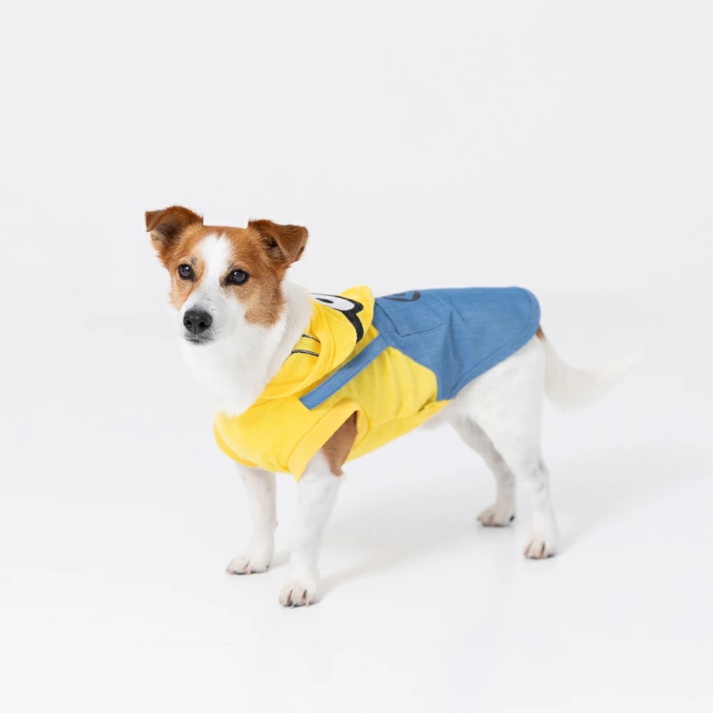 日本Minion 牛仔褲狗狗上衫