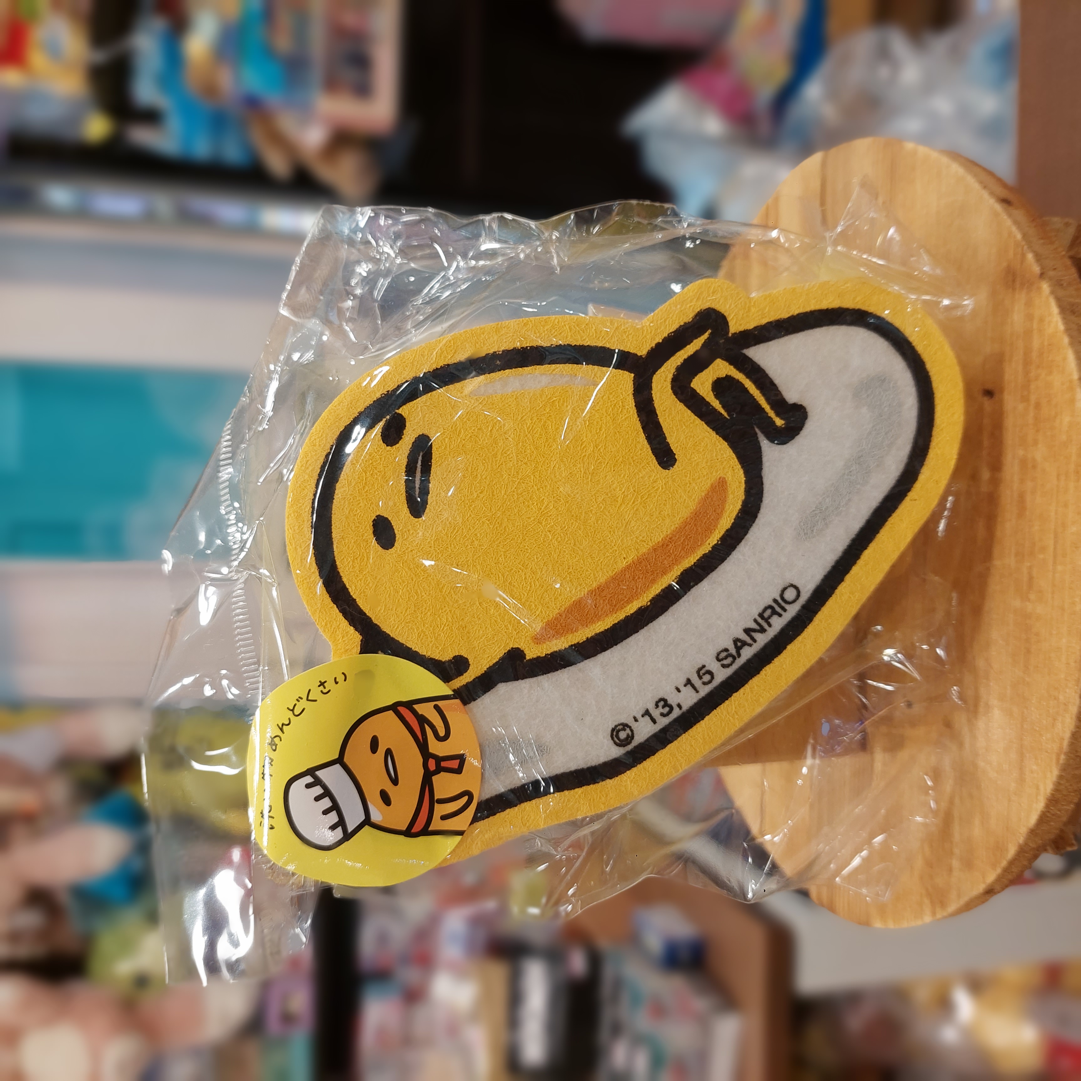 原裝 日本 Gudetama 蛋黃哥 清潔 海綿