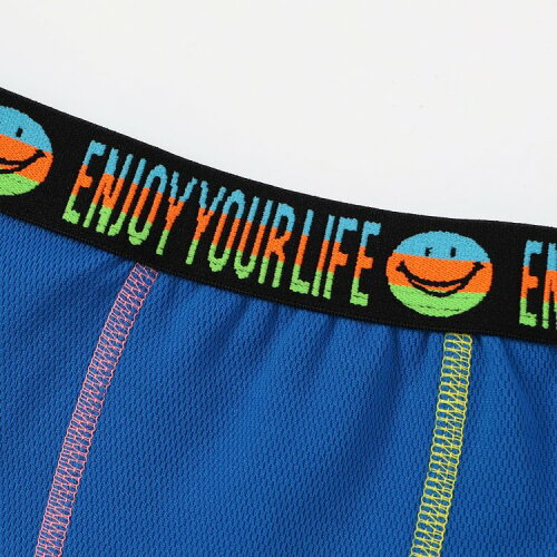 🆕【⭐訂購⭐】🌀 🇯🇵 日本直送🇯🇵 Smiley 提花彈性網紗 平腳男孩底褲［5款選］🌀 [ELEA-0256][260629]