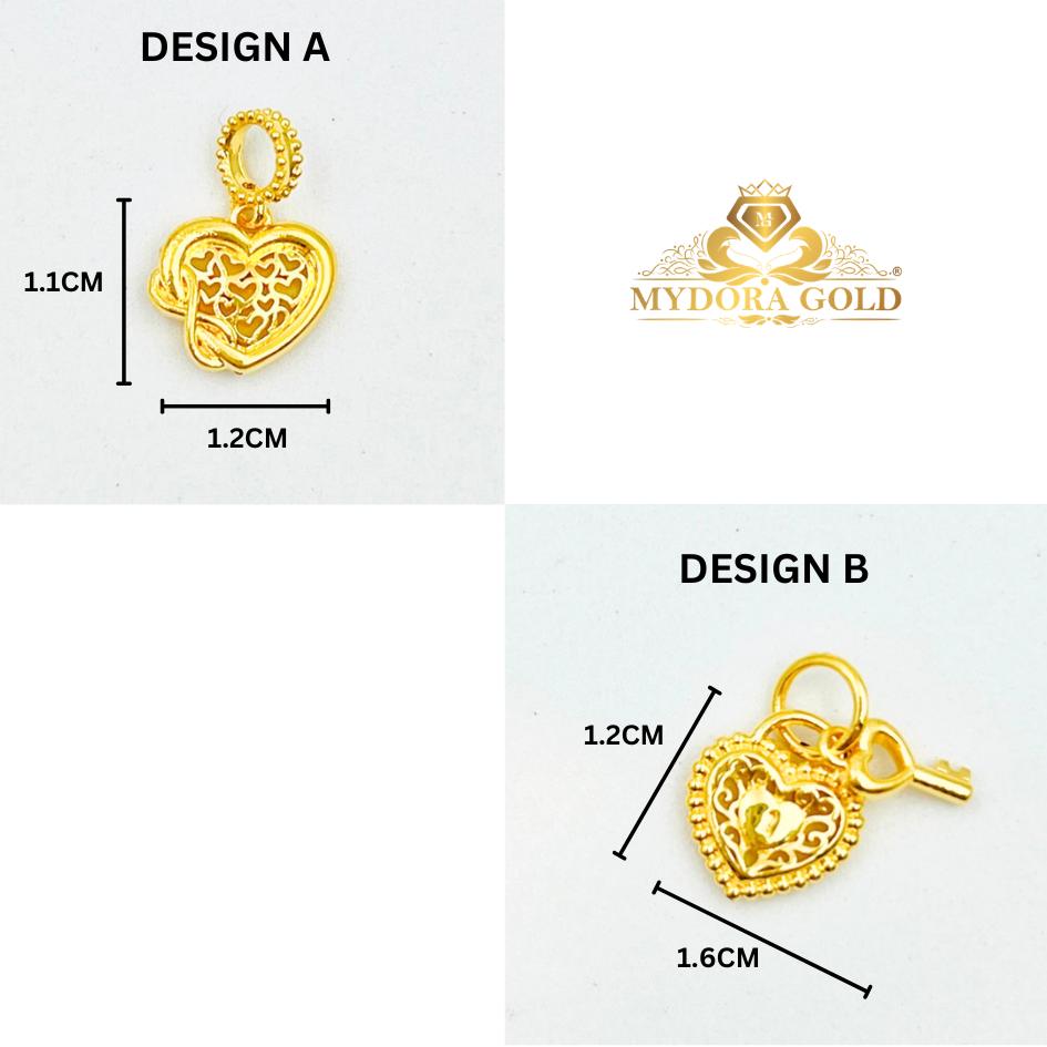 MYDORA Charm Everlove Heart Collection (5G) l EMAS 916/22K