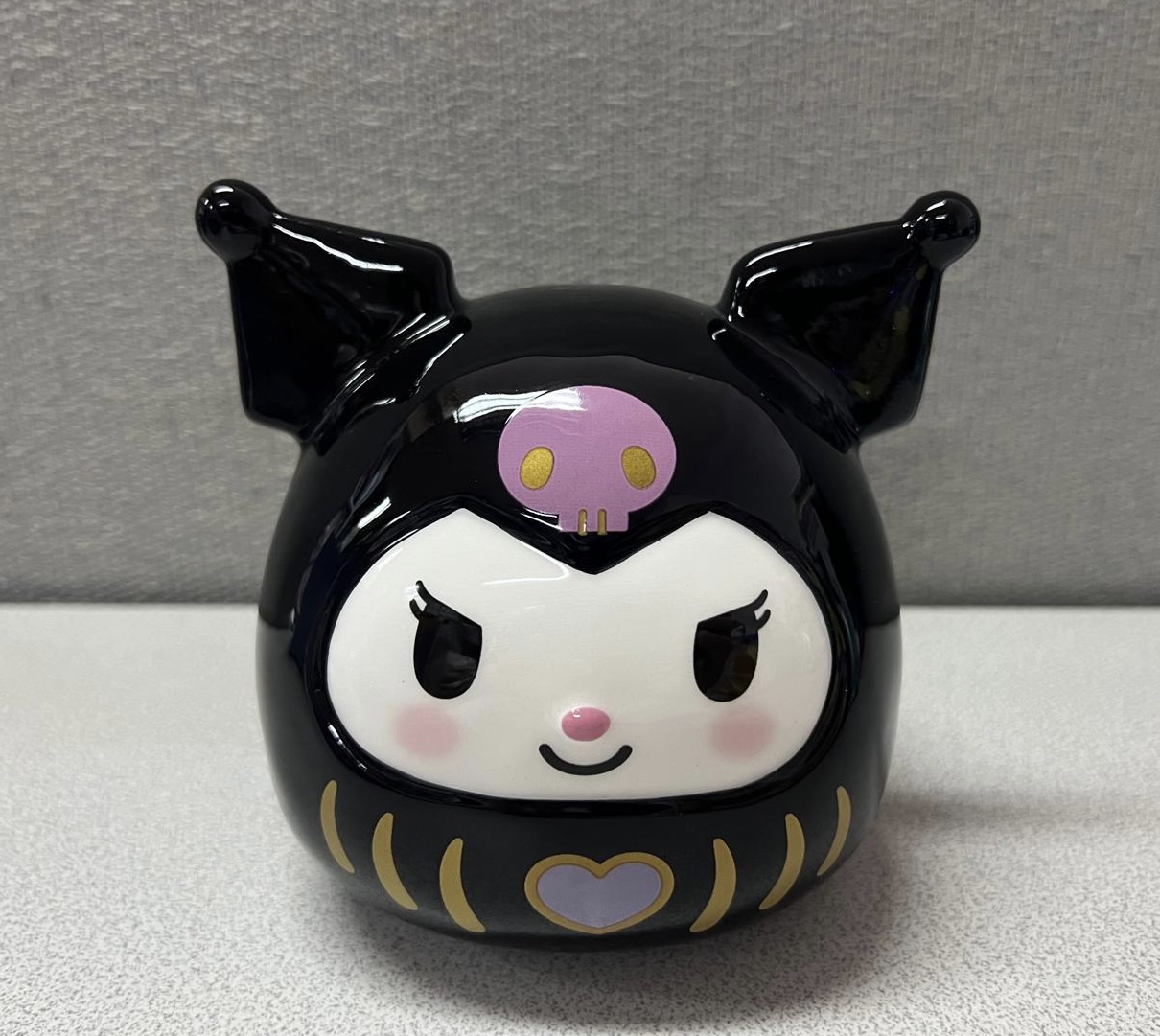 🎌日本直送🎌Kuromi 達摩造型錢罌
