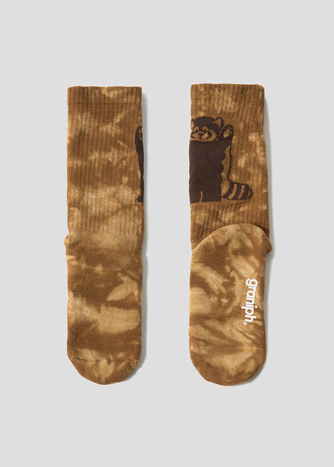 📦訂購 日本限定 graniph IKAKU Red Panda 小熊貓 中筒襪