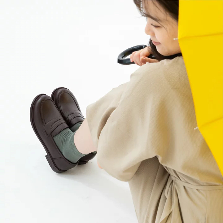 日本預訂📍日本百搭Loafer款防水雨鞋