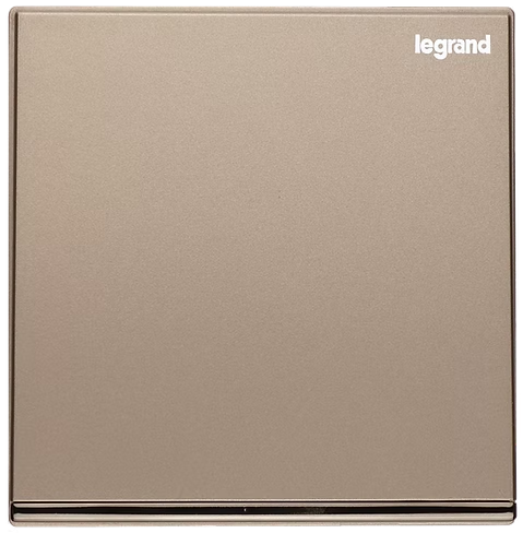 Legrand Galion 玫瑰金 1位雙控 帶指示燈 開關掣