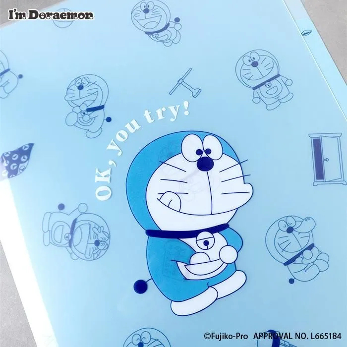  [訂購] 多啦A夢A4 File文件匣 (拎法寶款)