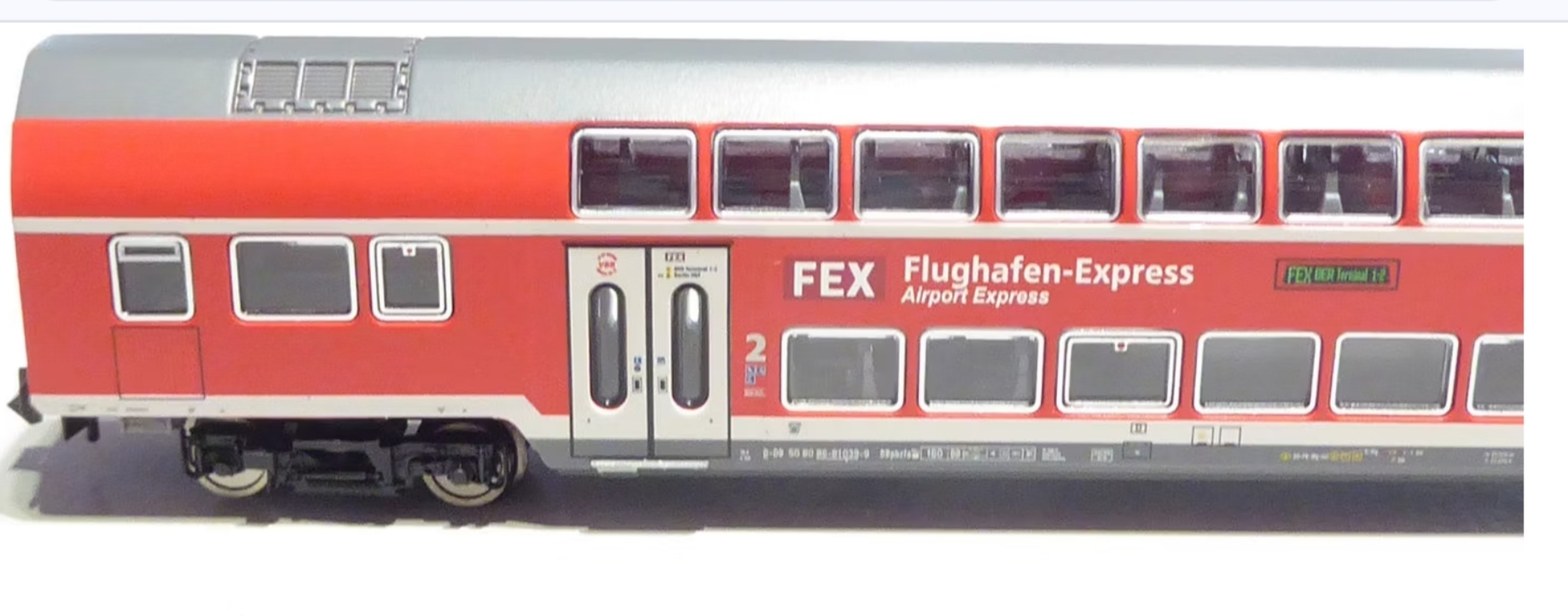 Double-decker coach „FEX‟, DB AG, Ep. VI 德國機場快線雙層客車廂Flughafen-Express
