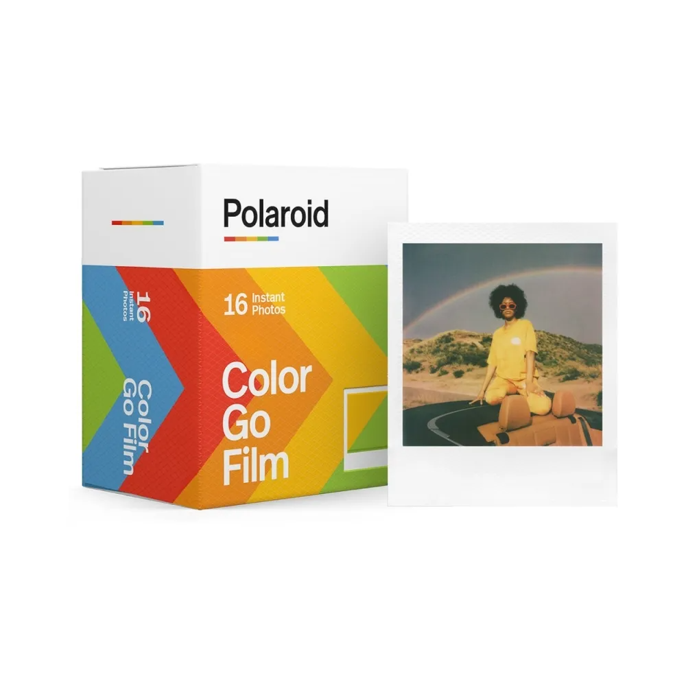 Polaroid Go Color Film - Double pack 16張 寶麗來 即影即有相紙 白色邊框 