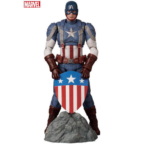 MAFEX MCU Captain America Classic Suit