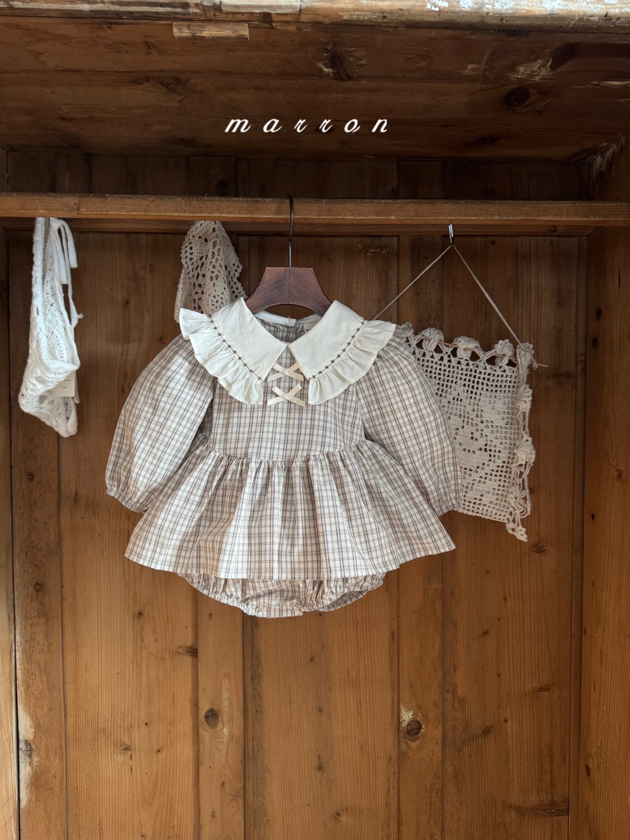 🇰🇷Marron babysuit