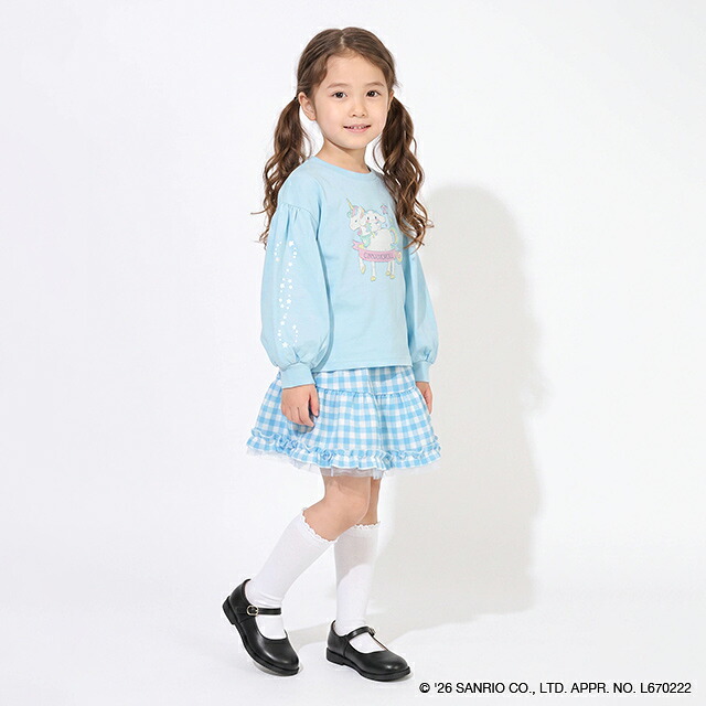🆕【⭐訂購⭐】 🌀#Sanrio 獨角獸亮片印花 泡泡袖 長袖Tee［4款選］🌀[ELIA-0106][261015]