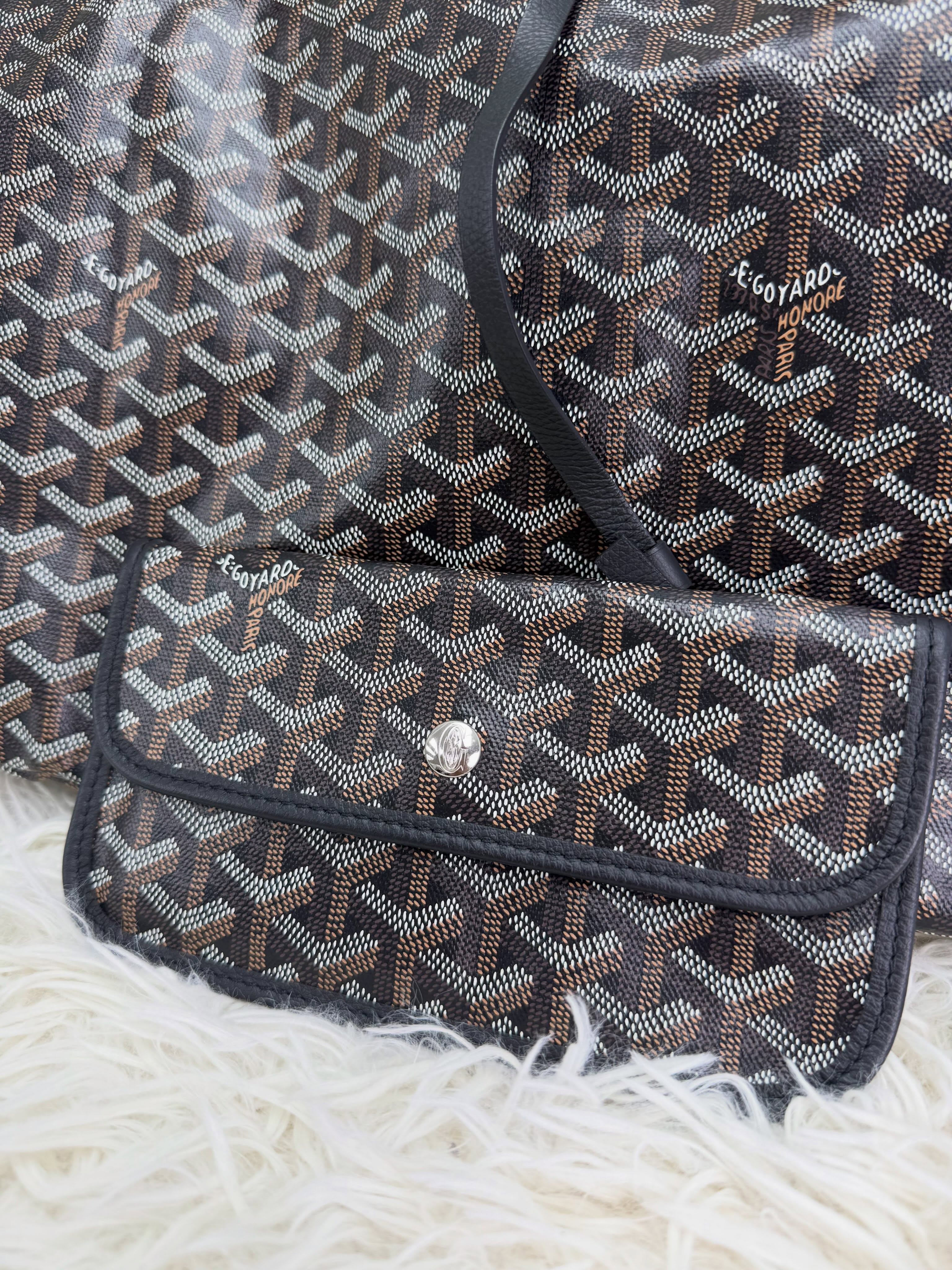 👜 PRE OWNED 🛍️black saint Louis pm size 有塵袋有子袋🤎