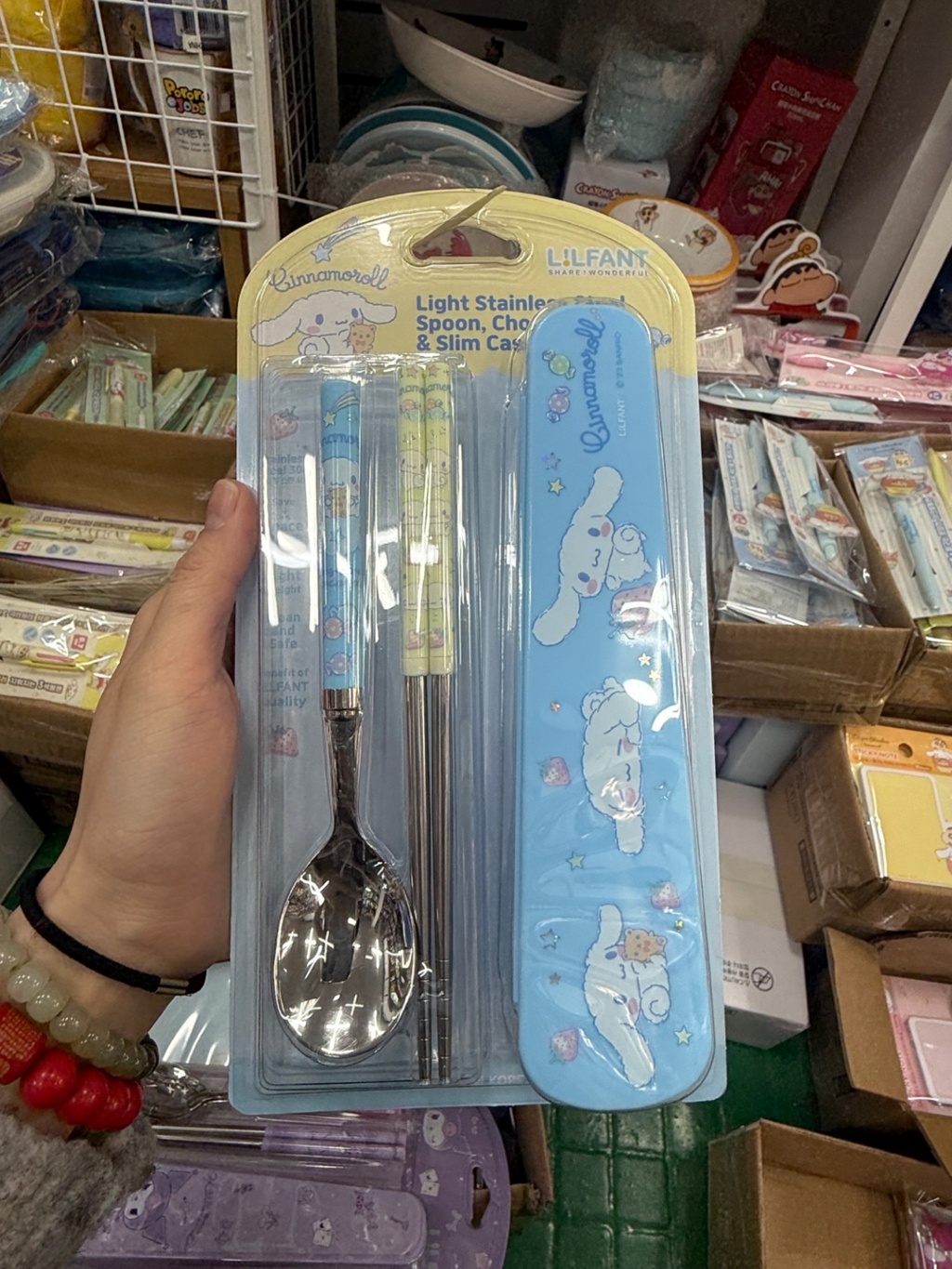 【預訂】韓國直送 Sanrio Cinnamoroll 餐具套裝 