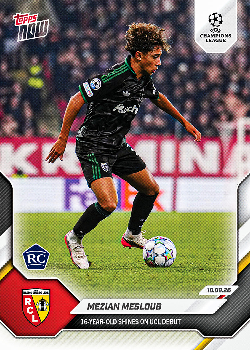 Mezian Soares Mesloub - 2026-27 UCL Topps NOW® #15【團購】