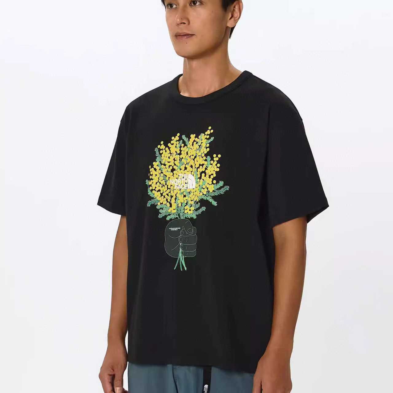 預訂 TNF手持花朵logo短袖Tee [貨號26A376]