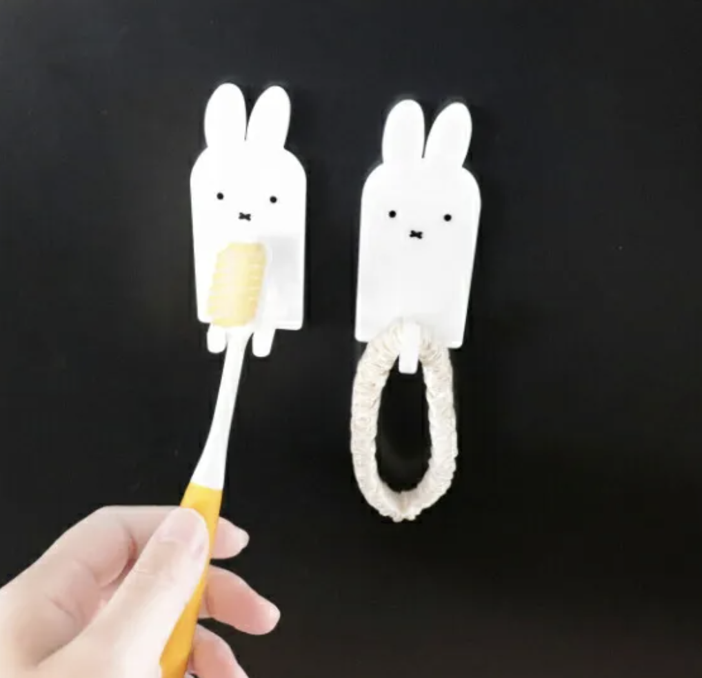 🐰Pre Order  - miffy 磁貼牙刷架, 獨家可配雙面膠貼  ( 📦 大約3月中～底到貨, 若遇到缺貨或其它因素貨期會延遲 ）