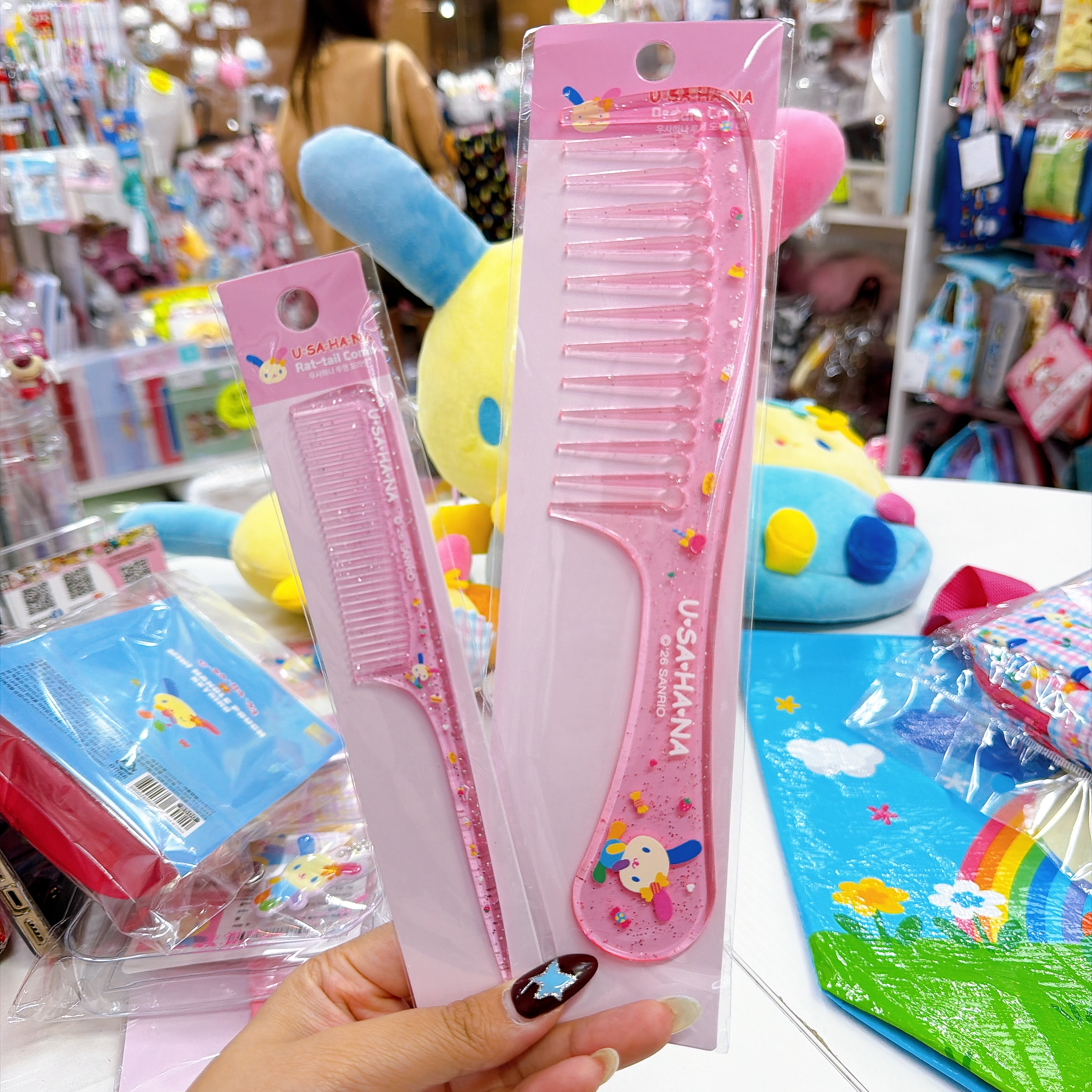 韓國直送韓國限定usahana pop up store 直梳