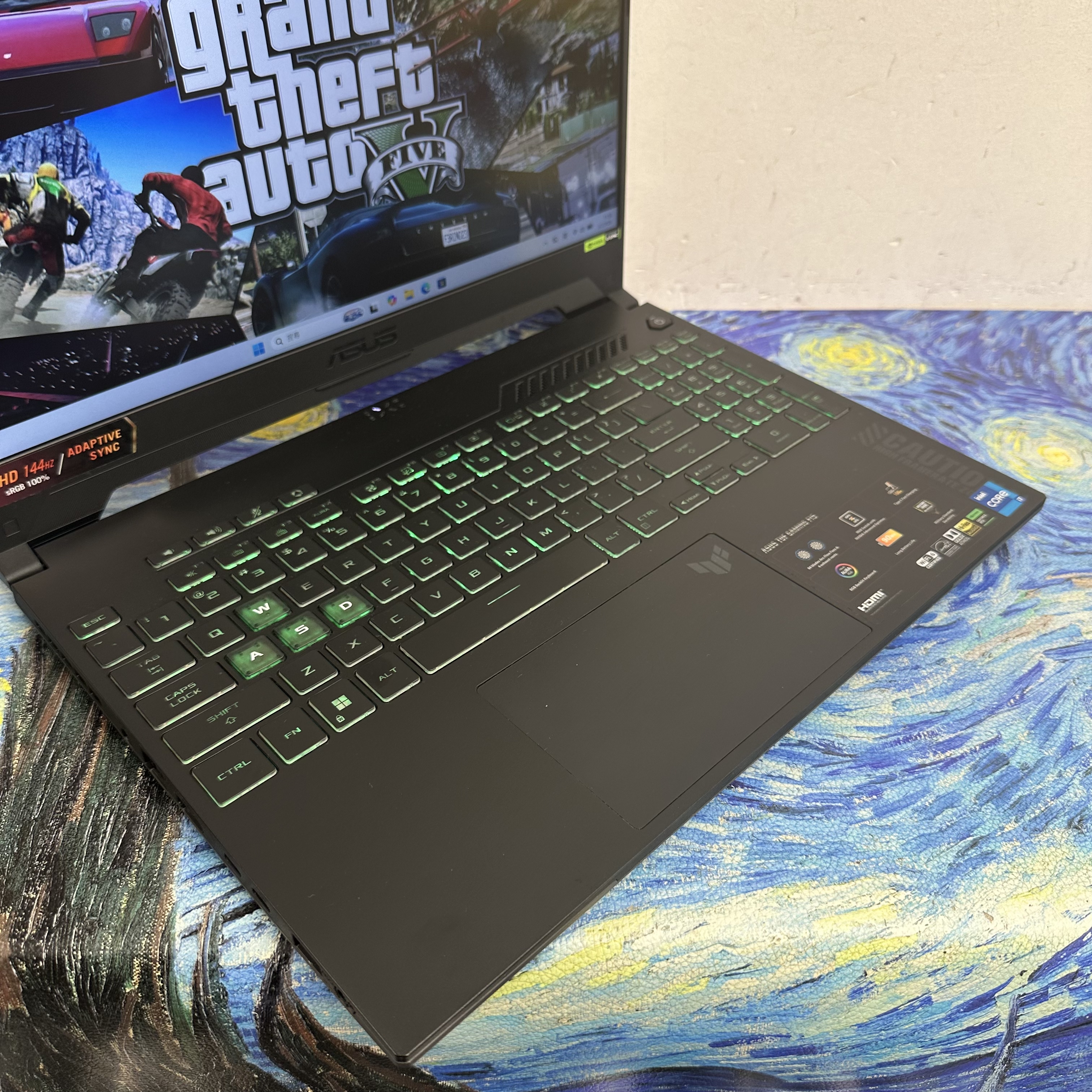 #5588 ASUS i7-13700H /16GB Ram/1TB SSD/RTX 4060獨立顯示卡/144Hz高刷/TUF系列/RGB Keyboard/ Gaming Laptop / Notebook / Laptop / PC / Gaming Notebook / Netflix / YouTube / 