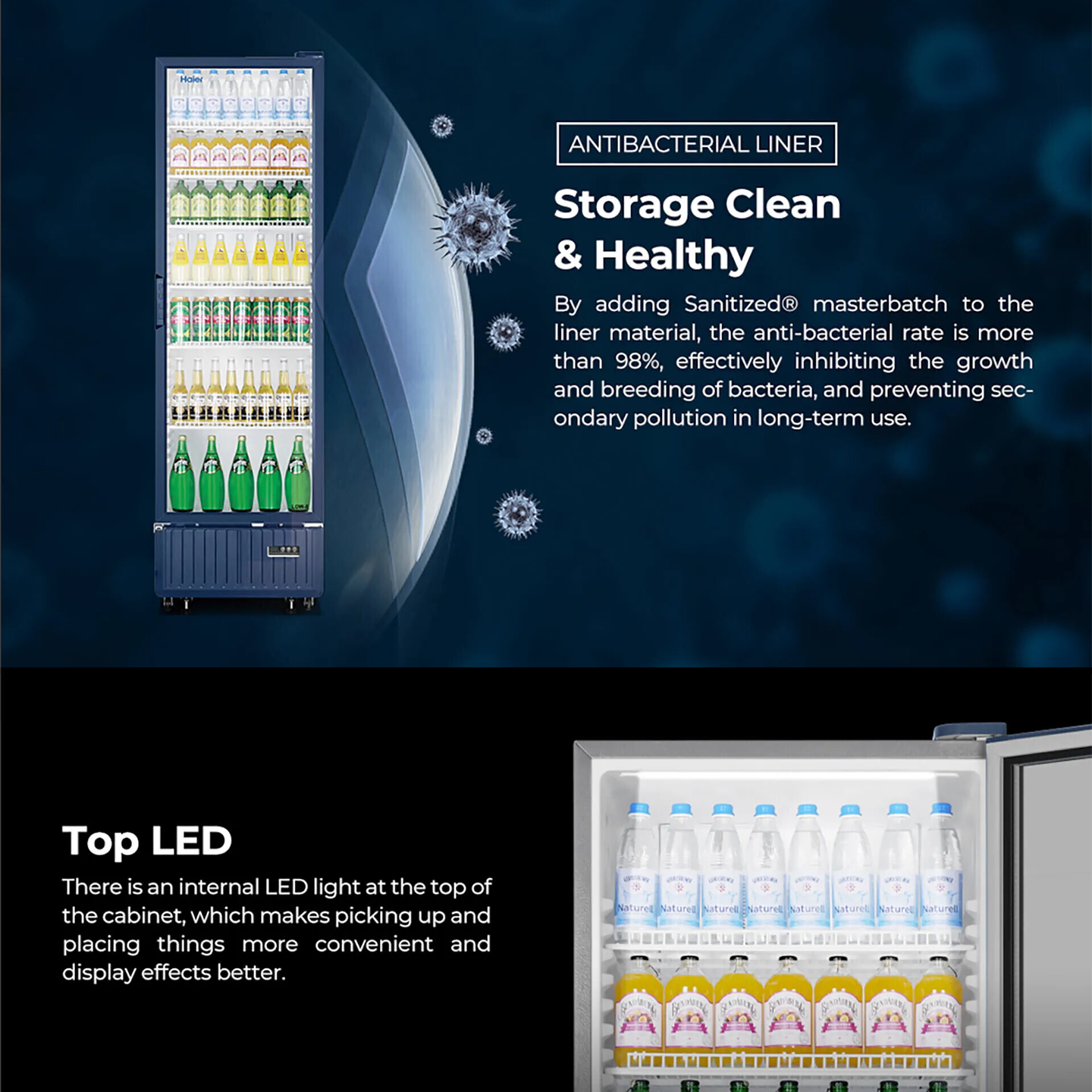 Haier 375L Showcase Chiller (SC-439E)
