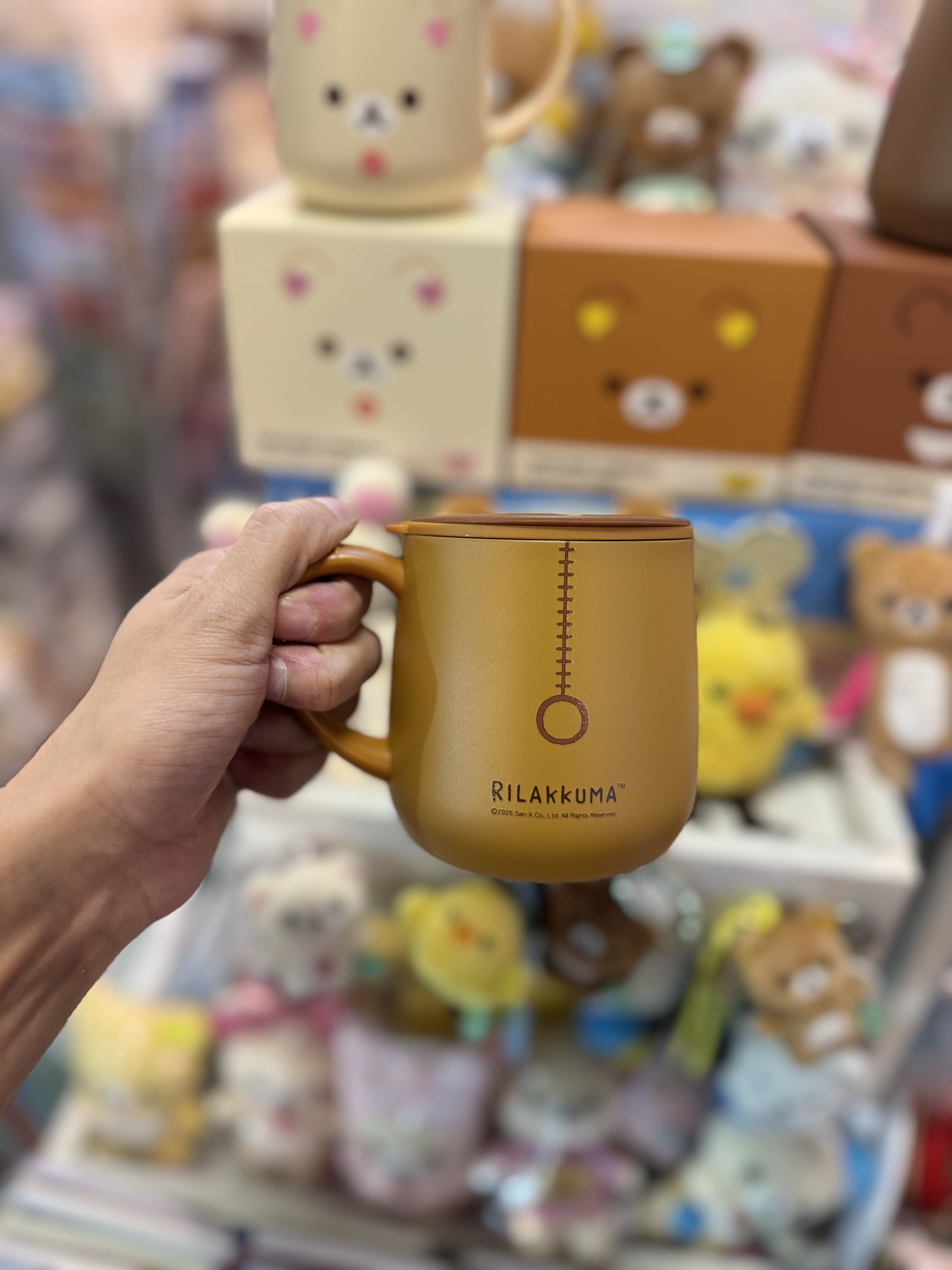 《預約貨品》全新韓國限定 Rilakkuma連蓋保溫杯 360ml