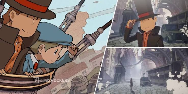 【預售 10/ 12】NS 雷頓教授與蒸氣新世界 Professor Layton and The New World of Steam 中/英/日文  (日文封面 ) XLMS3397