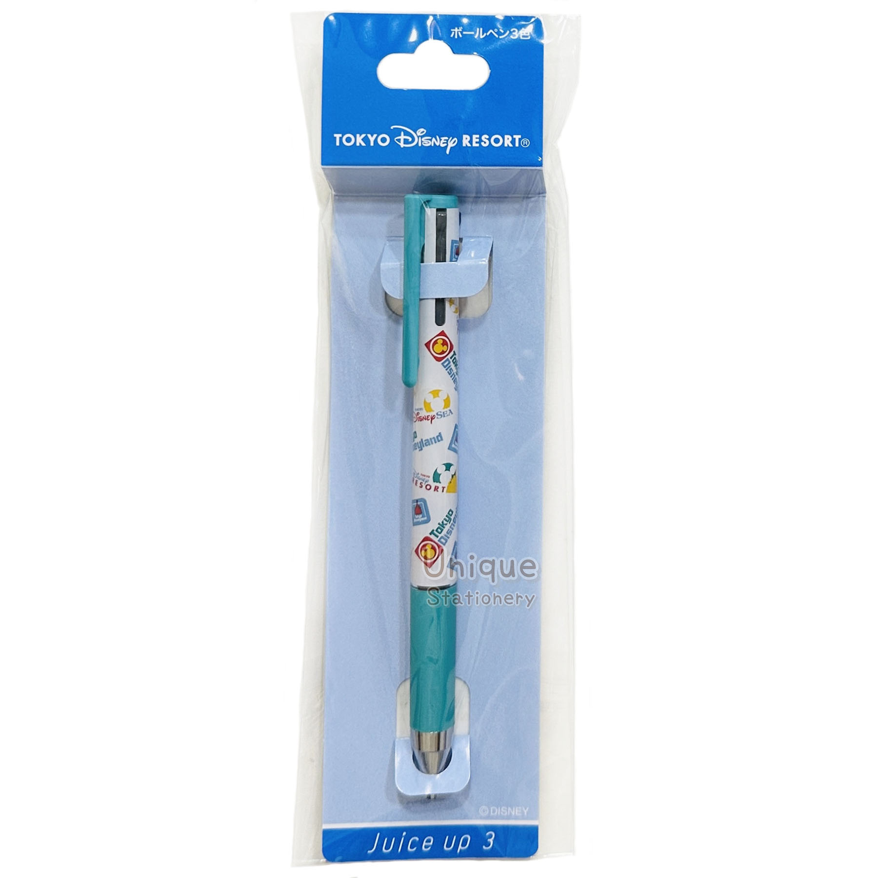 現貨｜【日本 Disney Store 限定】Tokyo Disneyland Resort 東京迪士尼樂園 日本製 Pilot Juice up 3 0.4mm 3色 啫喱筆 075672
