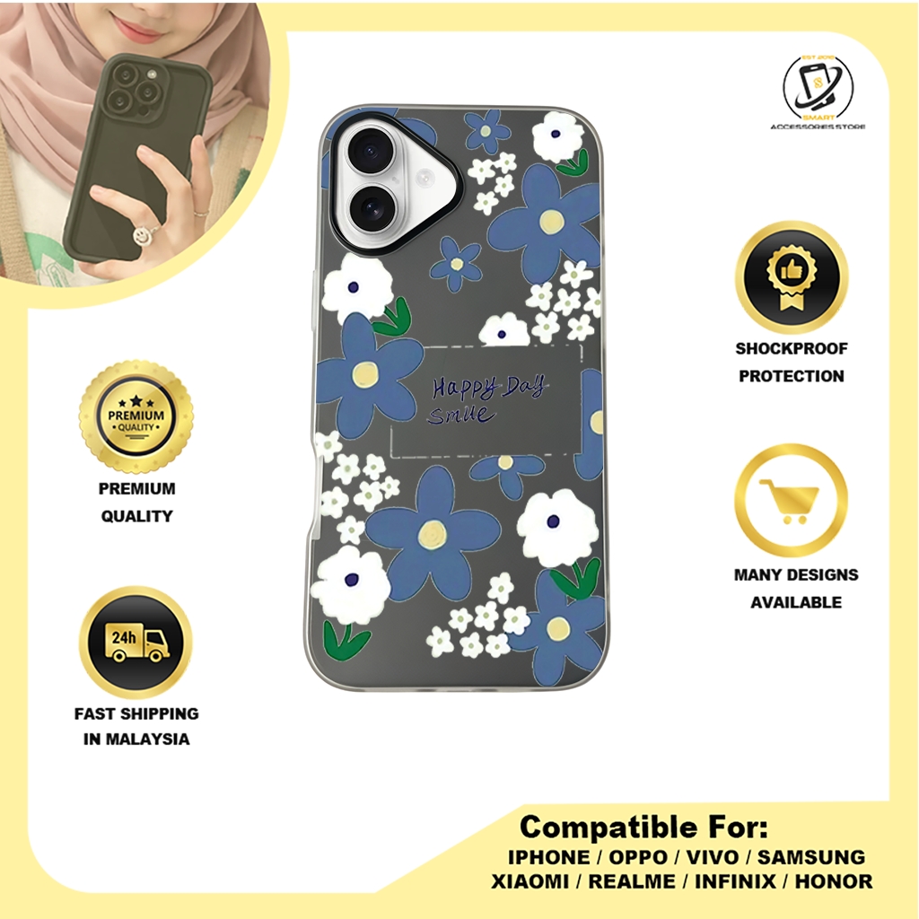 JELLY CASE PHONE FOR IPHONE - DESIGN FLOWER O