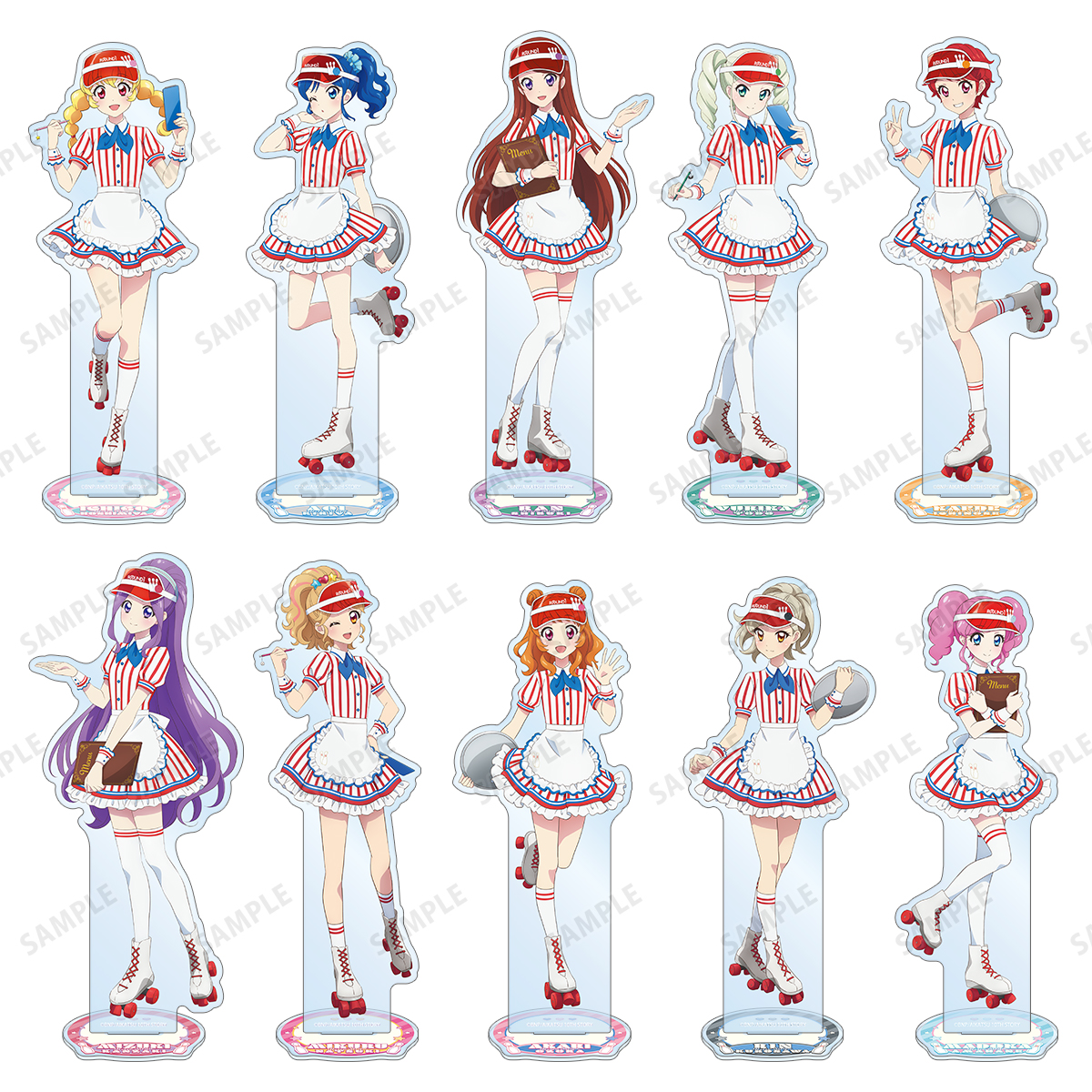 星夢學園 Aikatsu! × ROUND1 vol.2 BIG立牌 #P-AKG0313 [armabianca] (PRE-ORDER) [2026/05]
