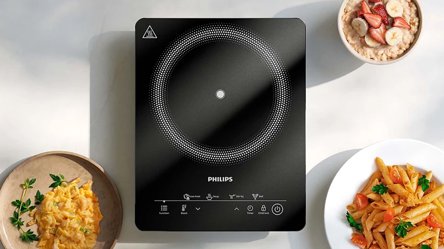 香港行貨 Philips 飛利浦 輕便觸控式電磁爐 HD5830/90 2年保養 