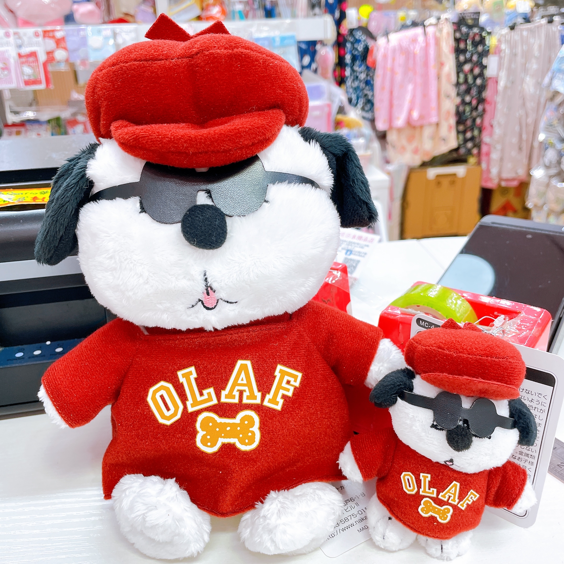 日本直送snoopy Olaf 公仔掛飾