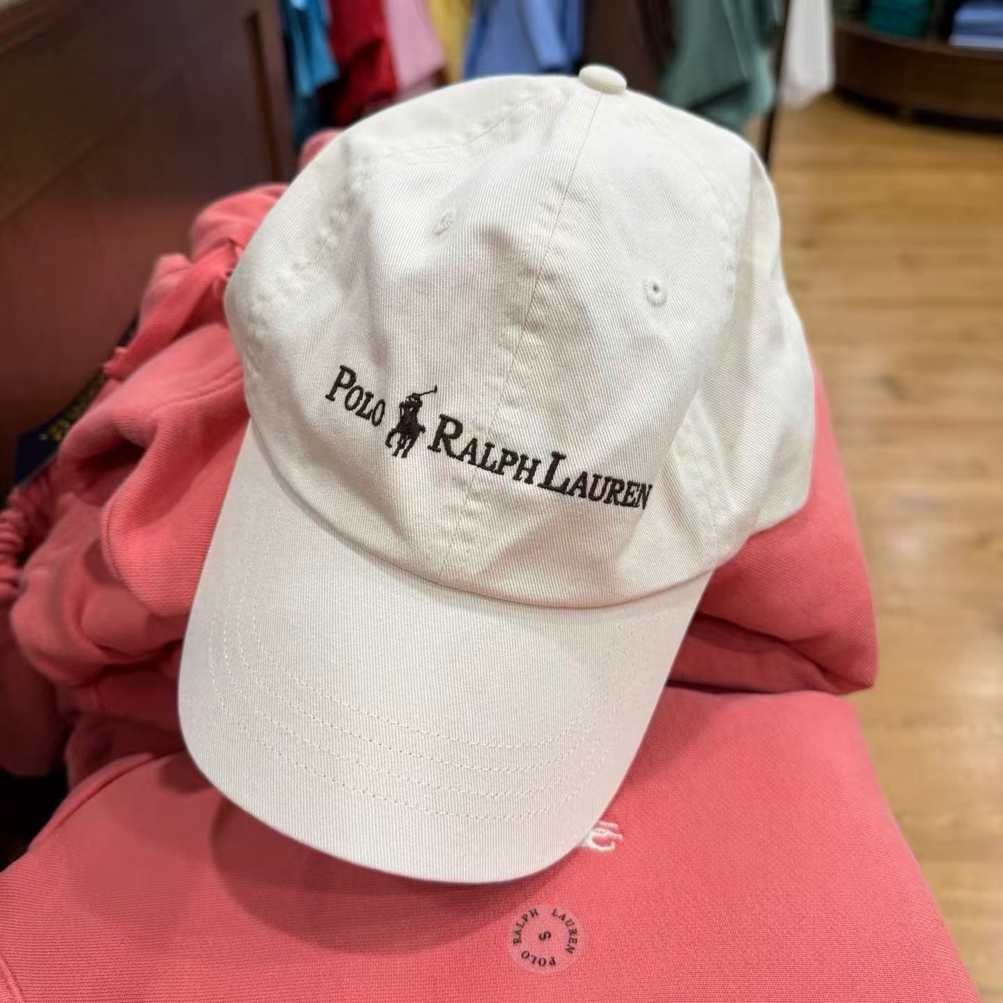 POLO RALPH LAUREN logo刺繡棒球帽